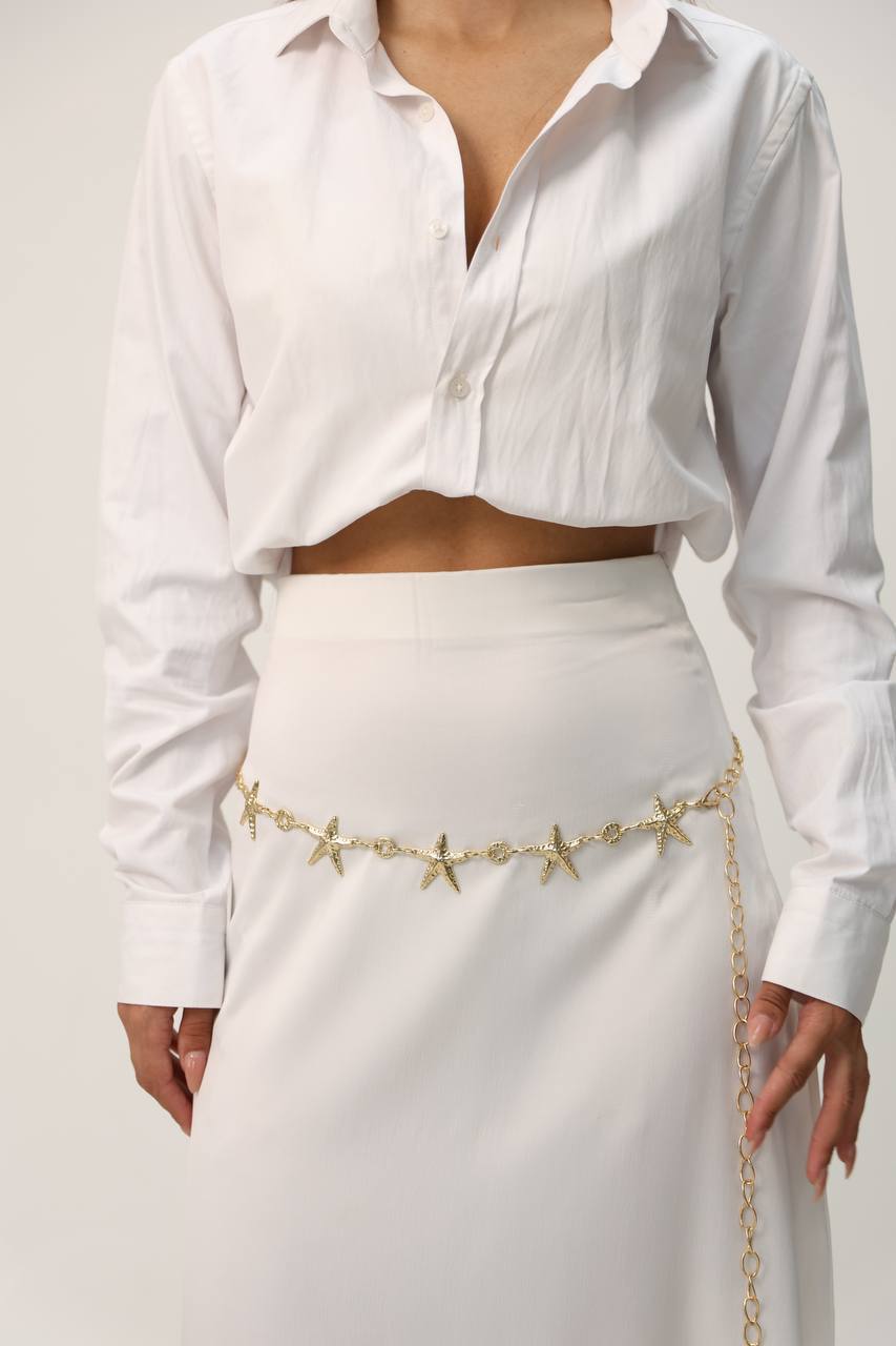 Sea star chain belt