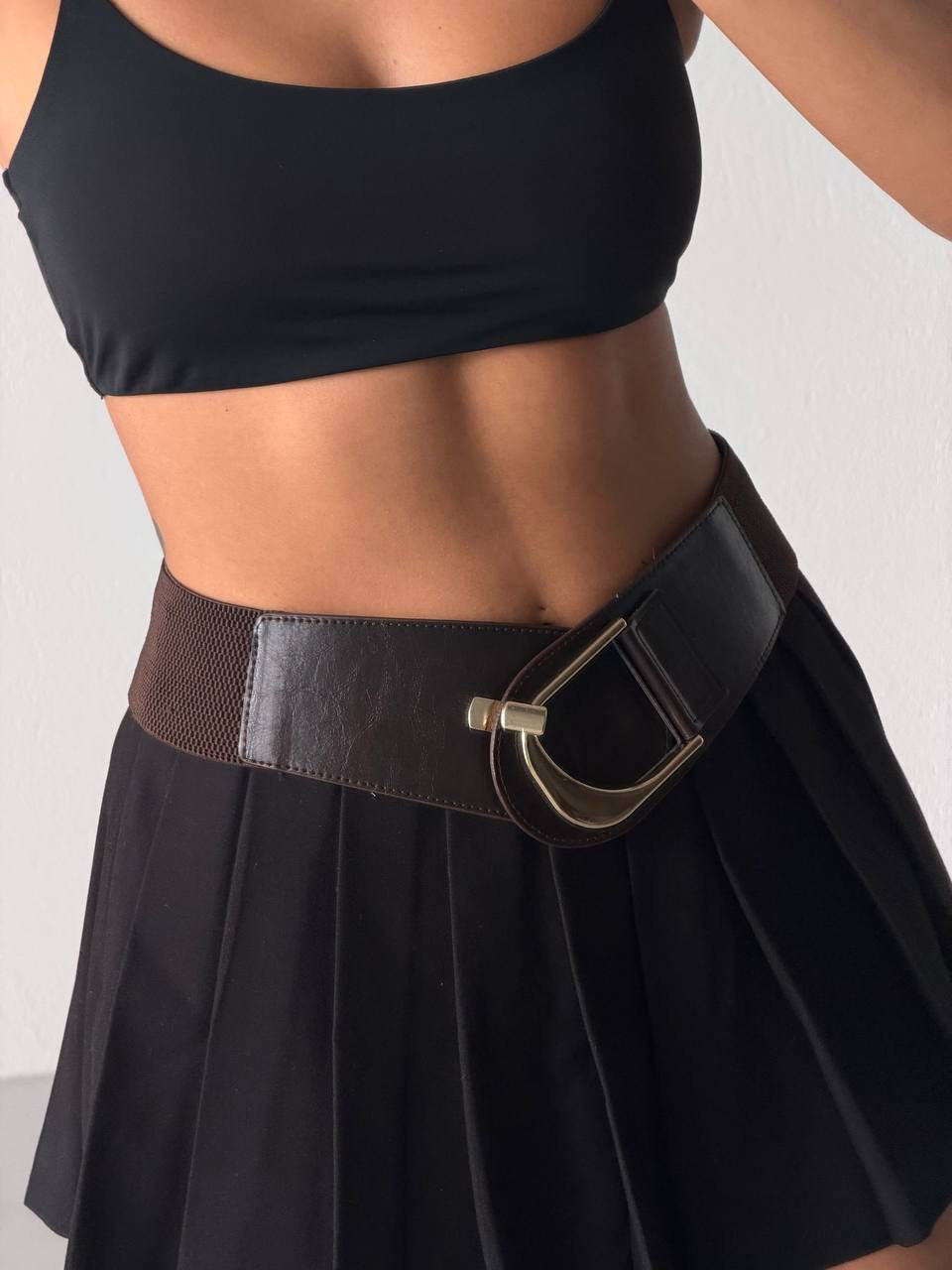 Flexi buckle belt