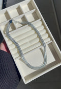 Silk weave necklace