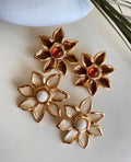Flower earrings