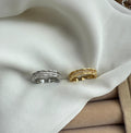 Triple strata ring