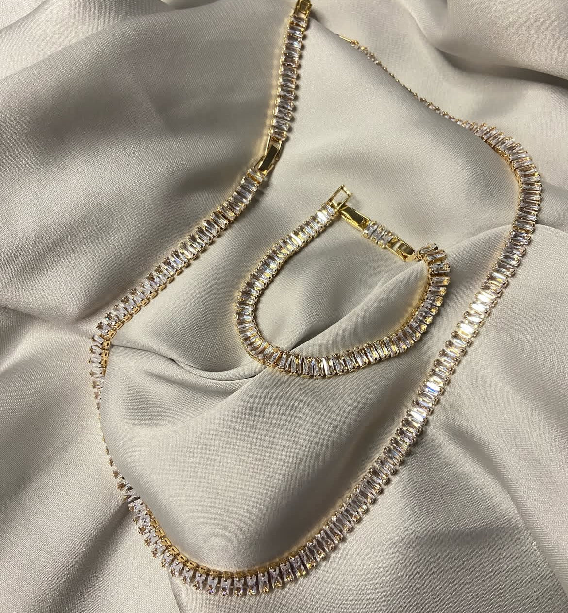 Tennis necklace