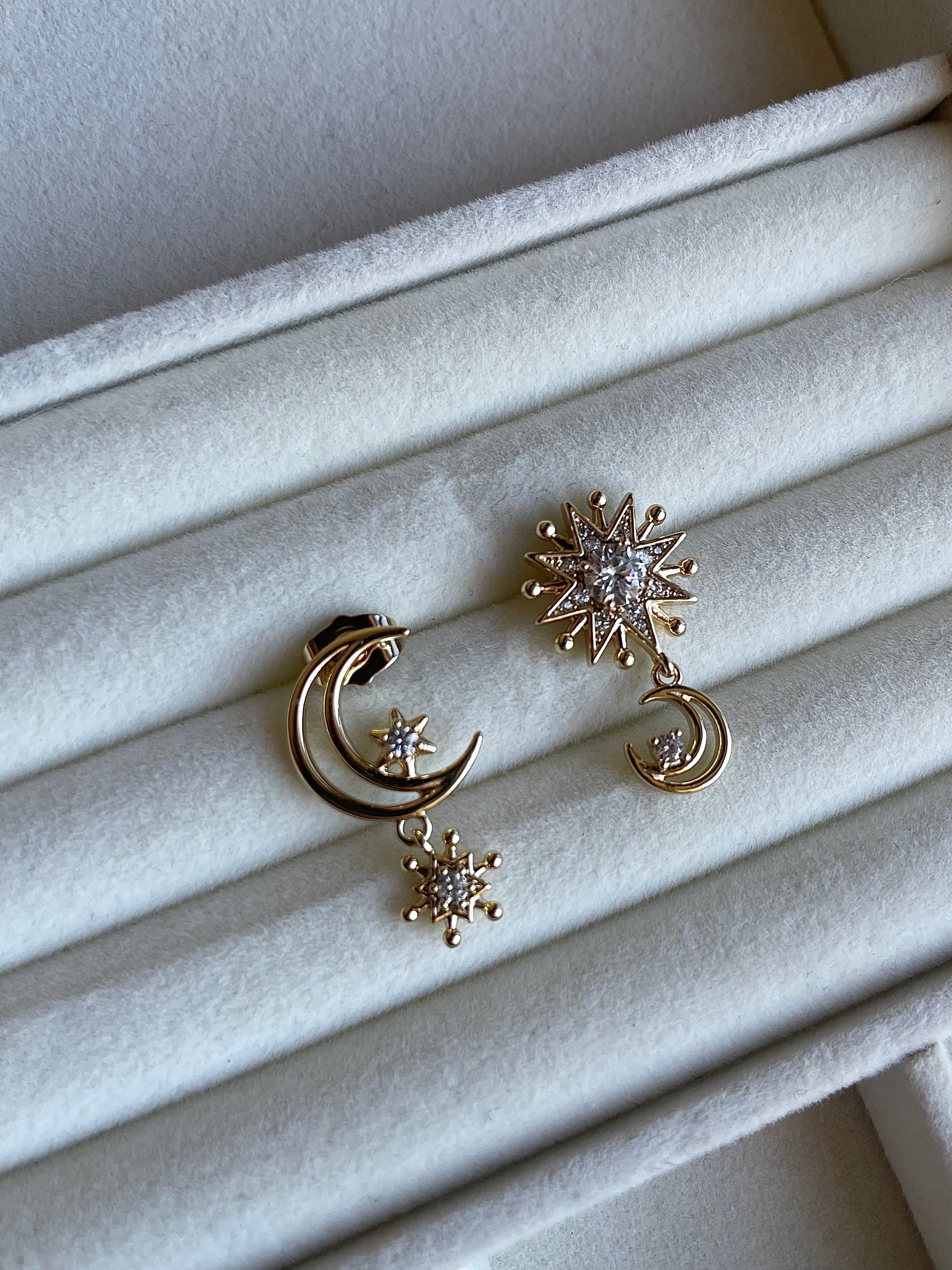 Lunar earrings