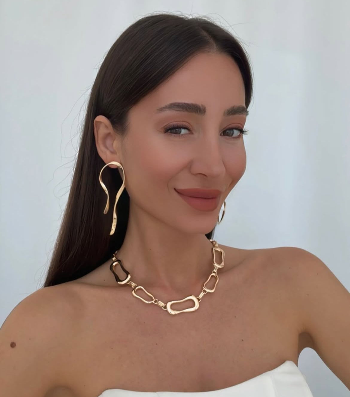 Wavy Arc earrings