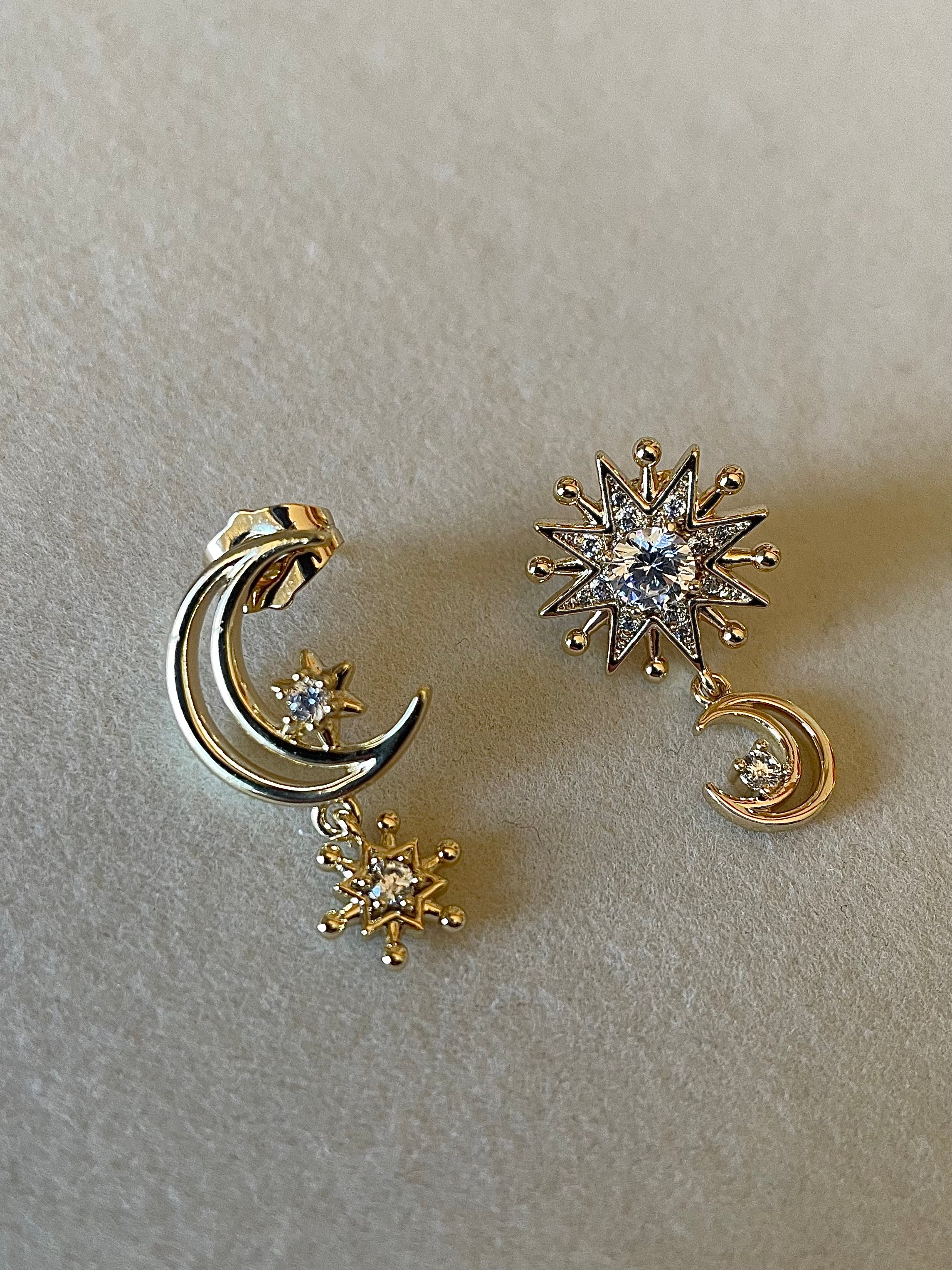 Lunar earrings