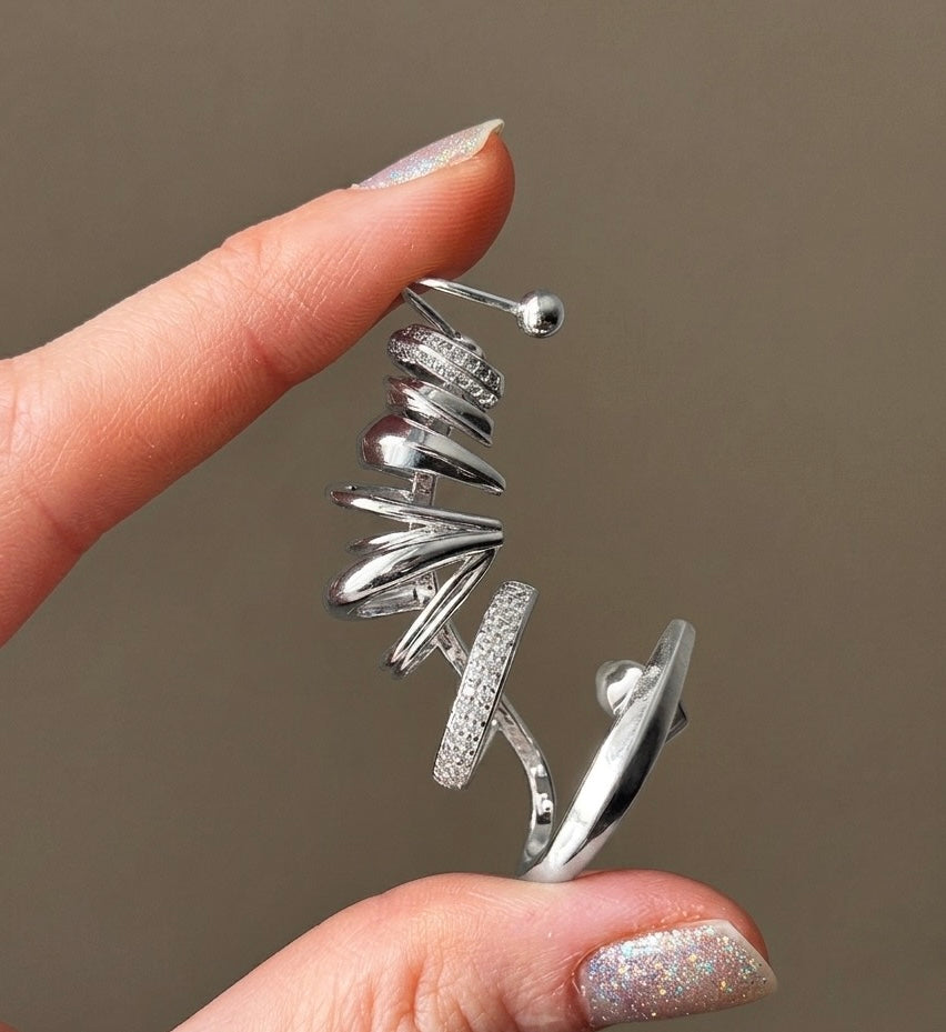 Statement Ear climber earring