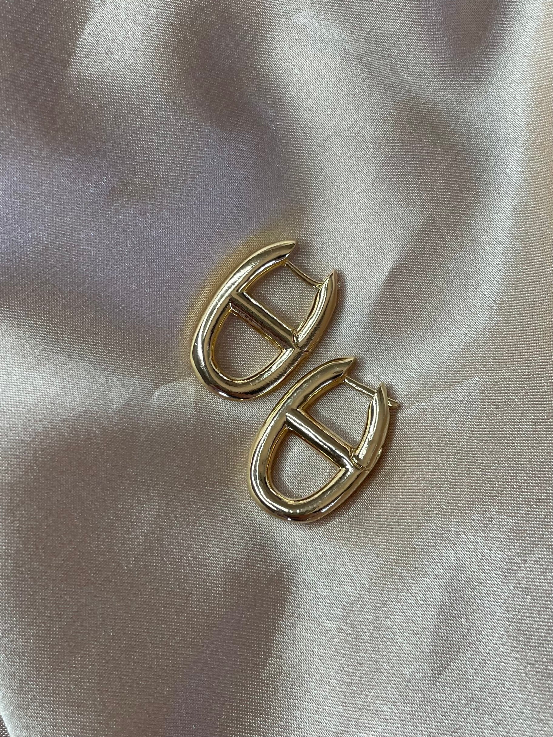 Single Chaîne d’Ancre earrings