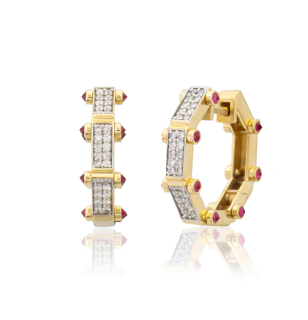 Carla crown earrings
