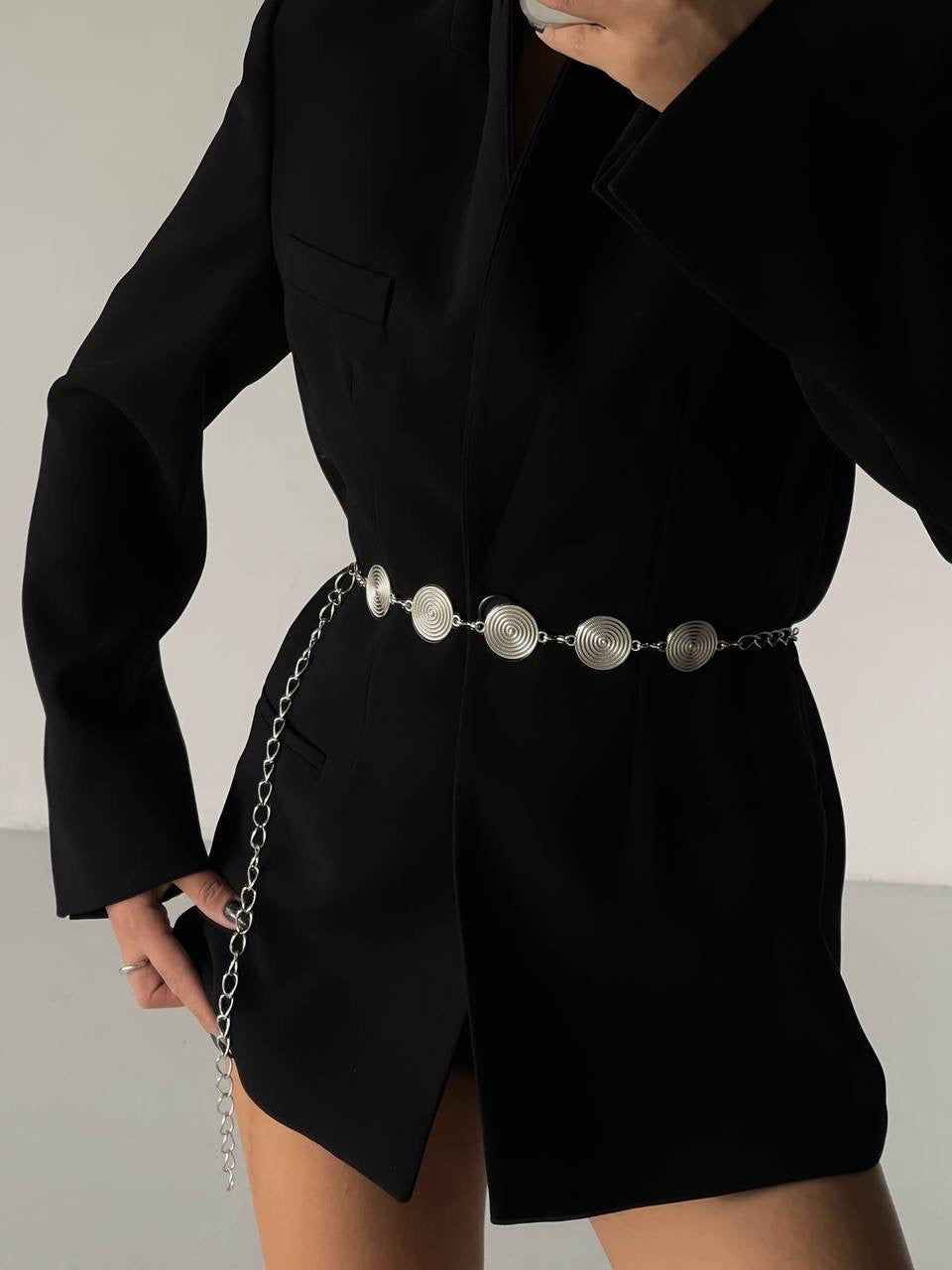 Spiral chain belt
