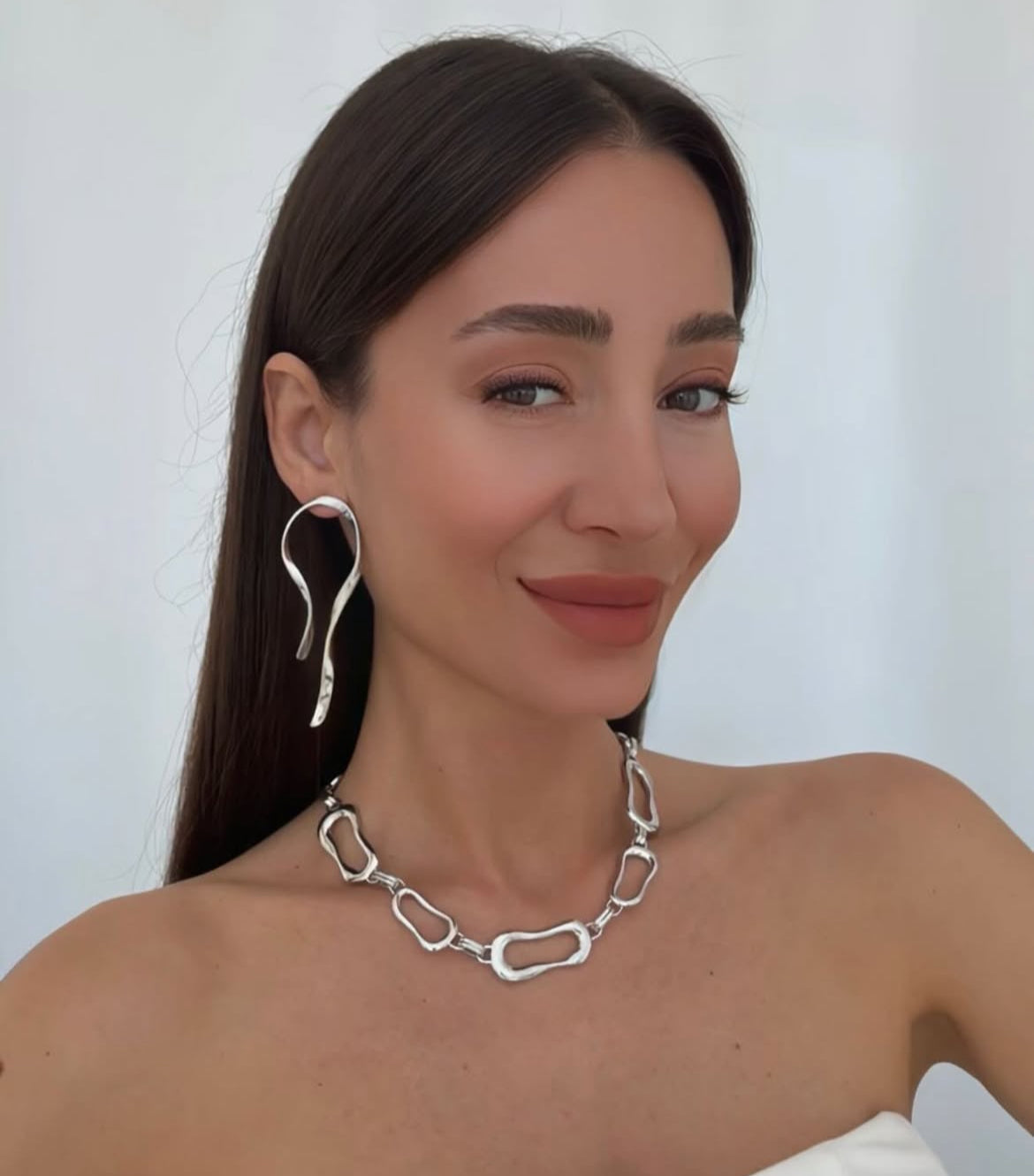 Wavy Arc earrings