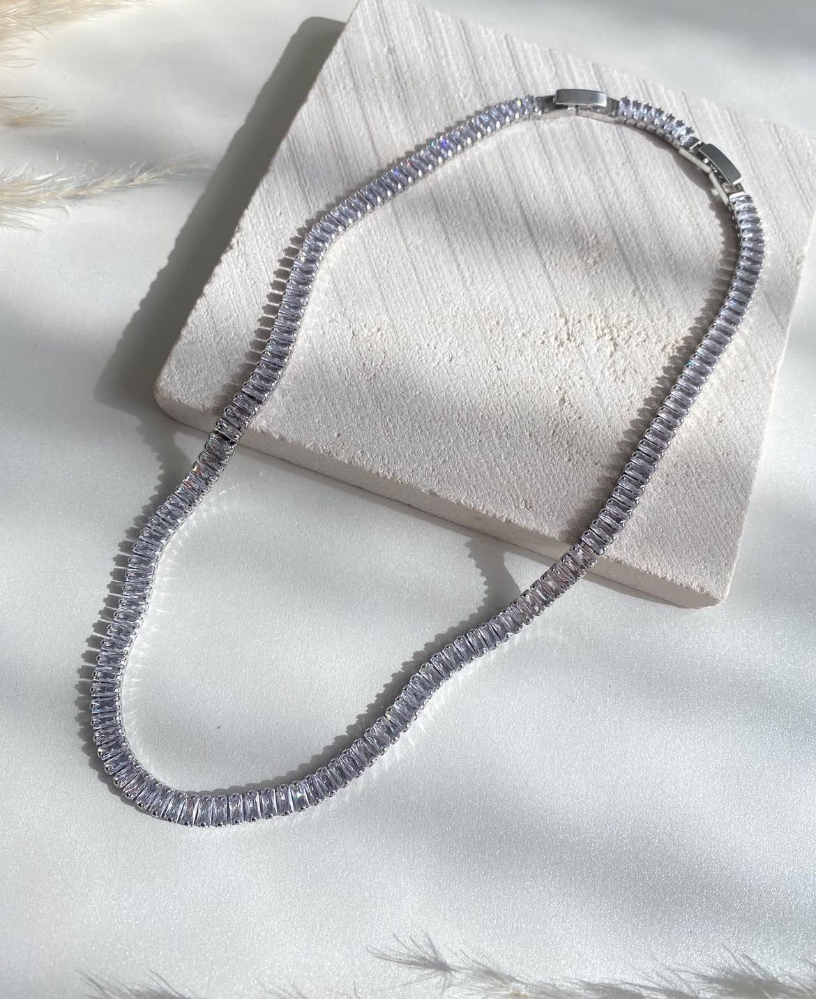 Tennis necklace